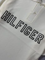 Polo Tommy Hilfiger Letreiro - OffWhite