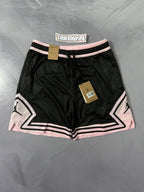 Shorts Jordan Diamond Dri Fit - Preto e Rosa