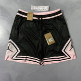 Shorts Jordan Diamond Dri Fit - Preto e Rosa