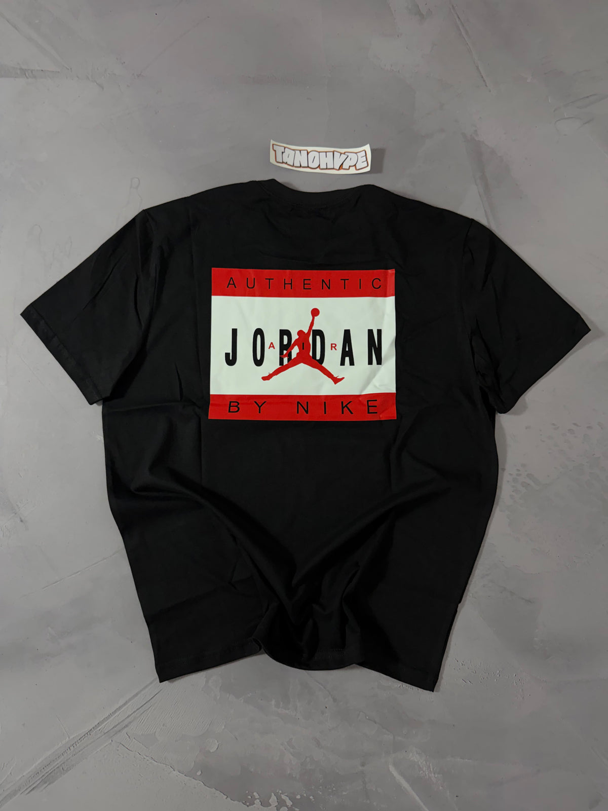 Camiseta Jordan Authentic - Preto