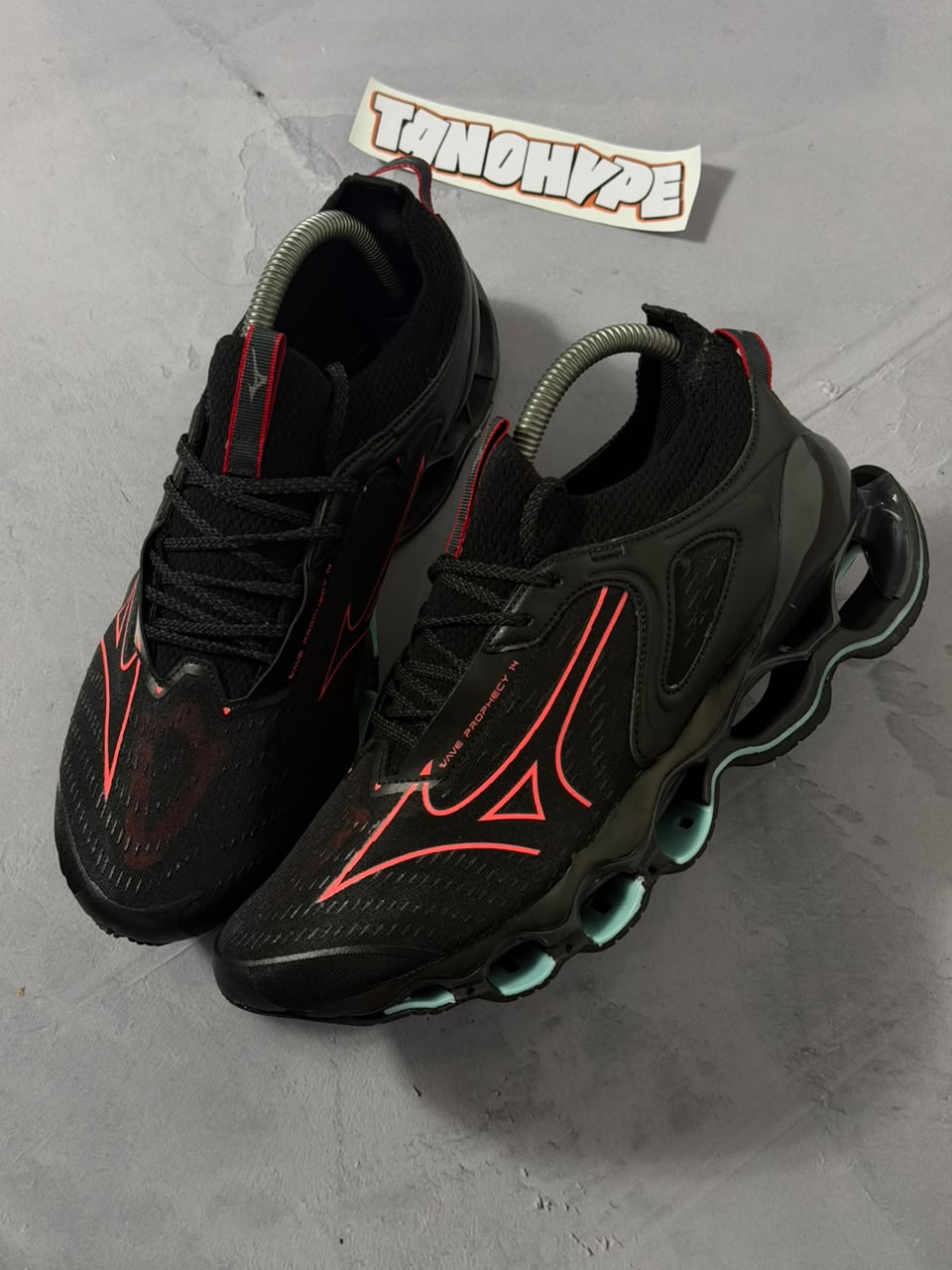 Tênis Mizuno Wave Prophecy 14 - Navy Teal