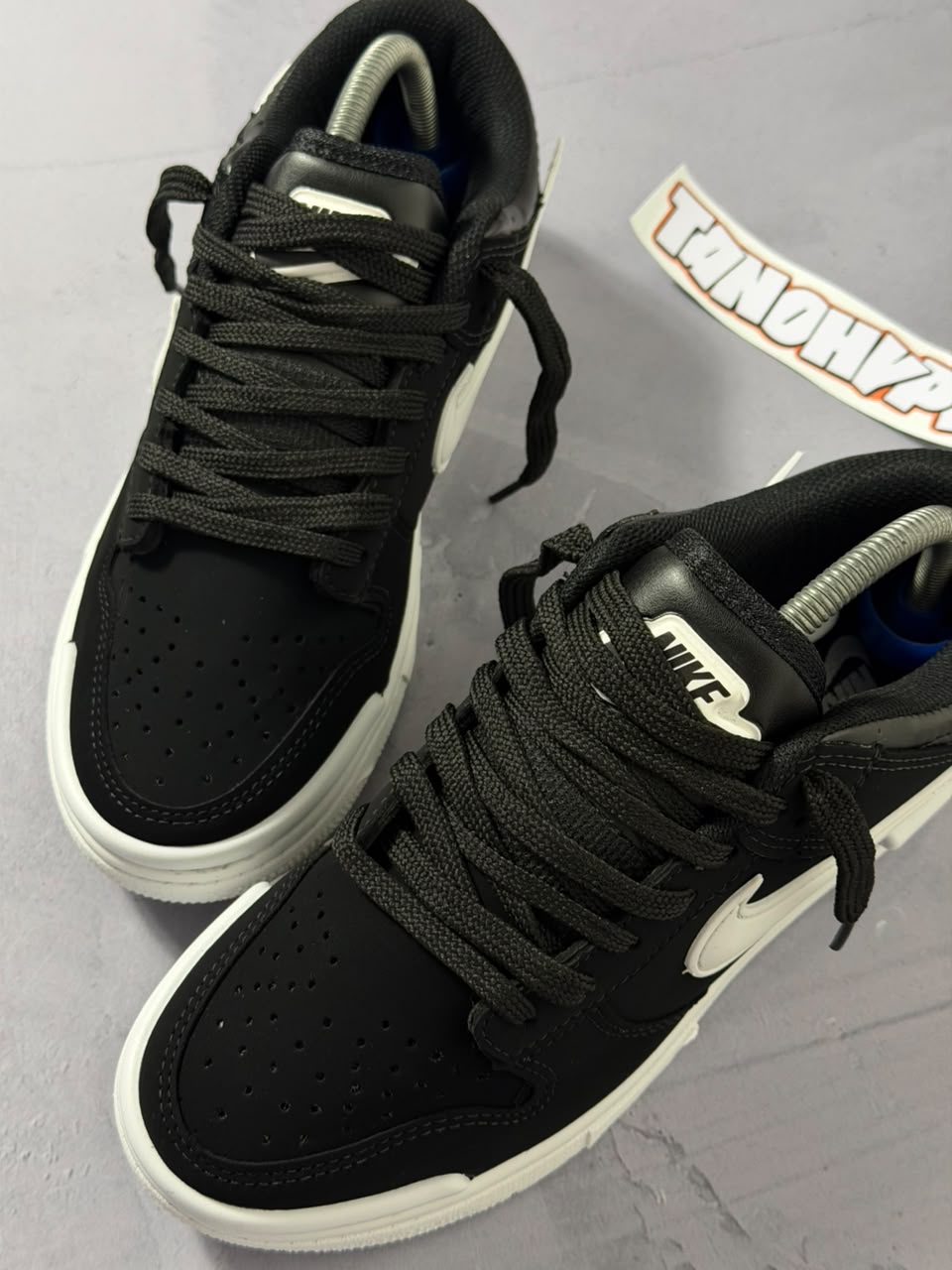 Tênis Nike Dunk Twist - Preto e Branco
