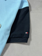 Polo Tommy Hilfiger Letreiro - Azul